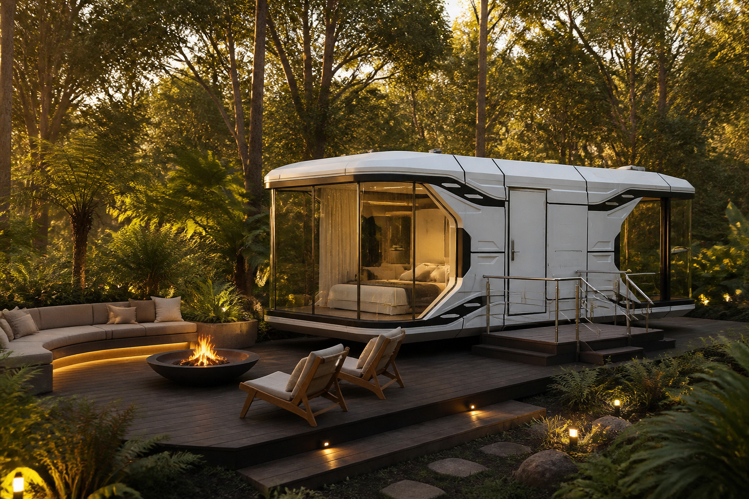Capsule Forest Spa Suite