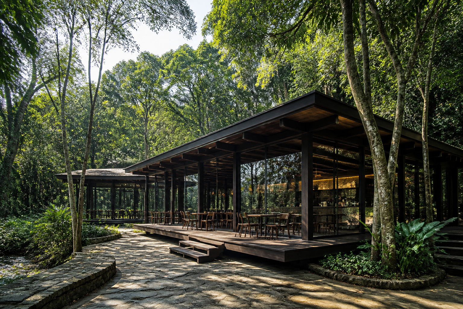 Modular Forest Café