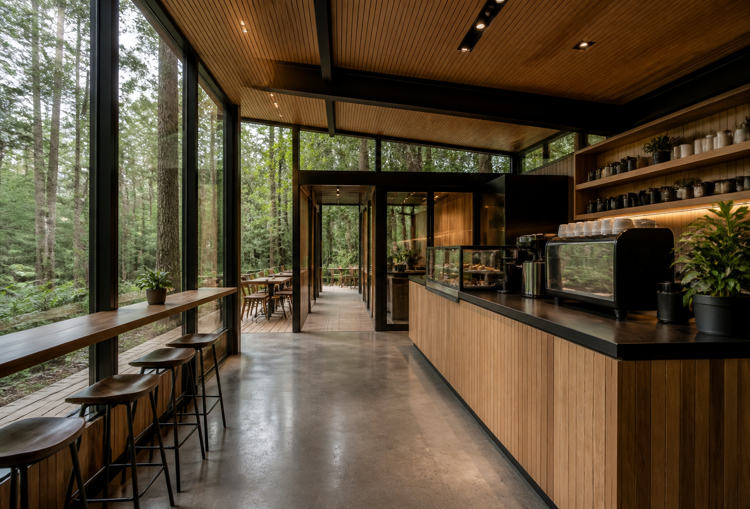 Modular Forest Café gallery 1