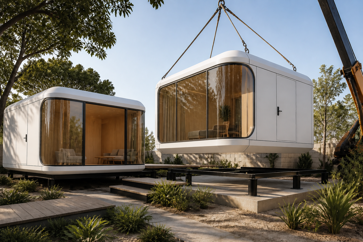 Modular Capsule Courtyard Residence gallery 2