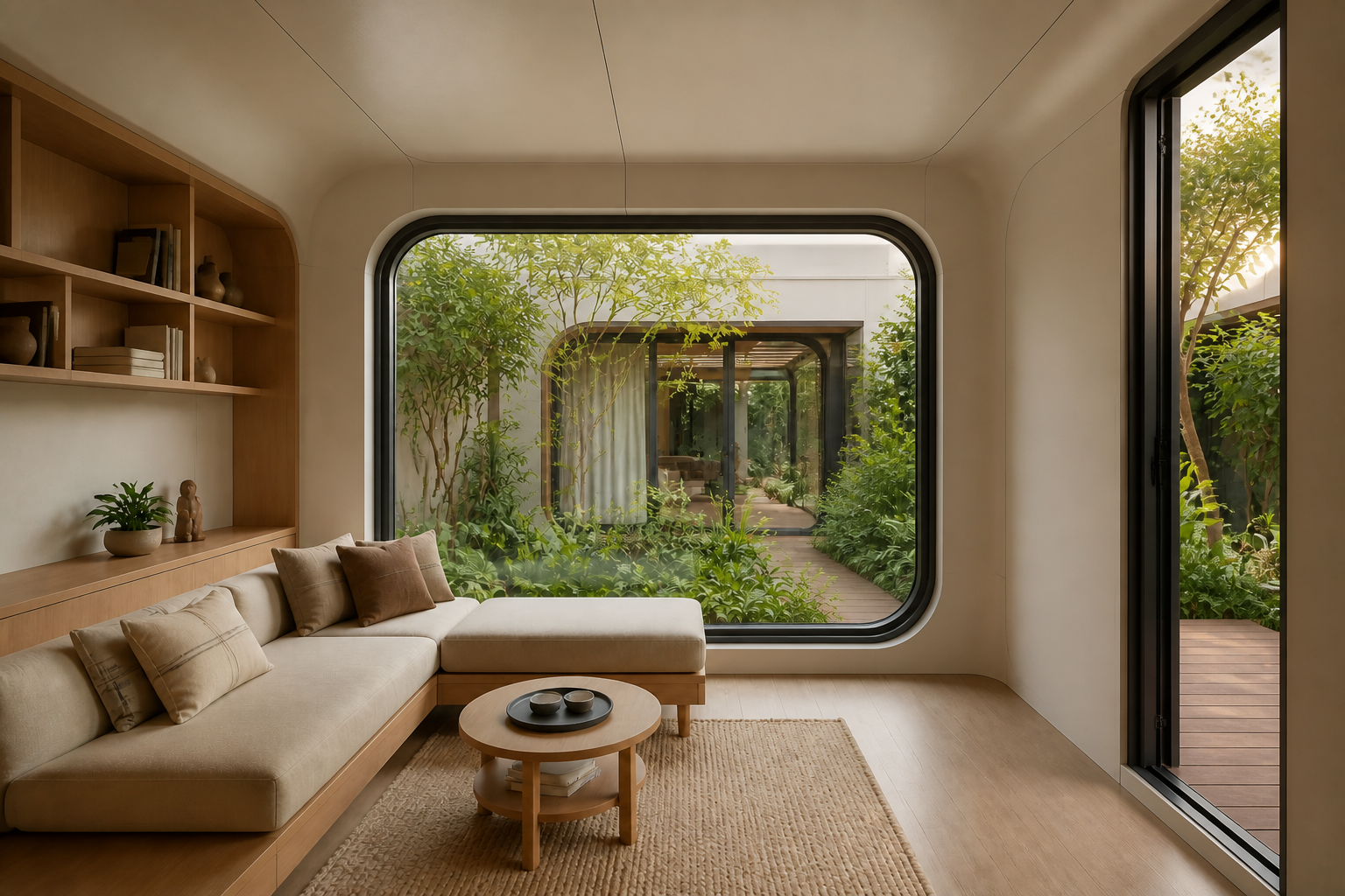 Modular Capsule Courtyard Residence gallery 1