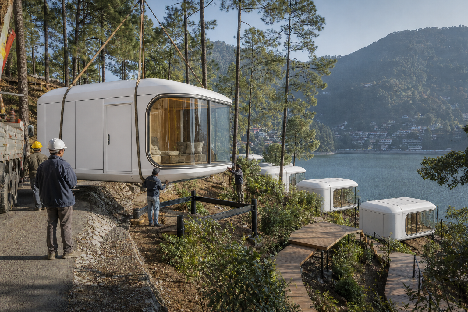 Modular Capsule Lake Retreat gallery 2