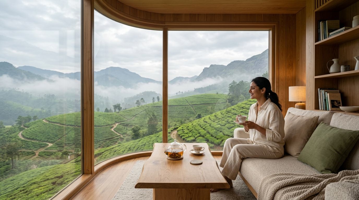 Modular Capsule Tea Estate Retreat gallery 1